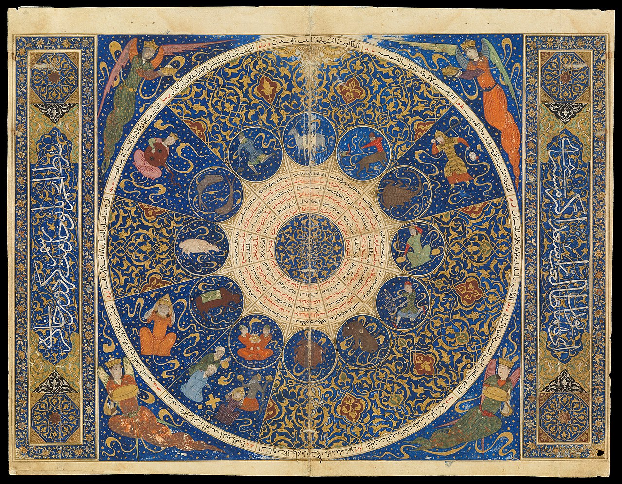  Horoscope from the book of the birth of Iskandar.